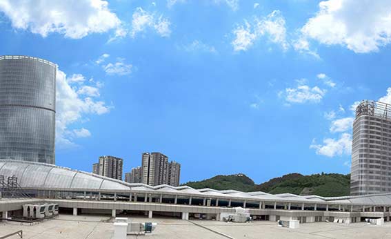 遵義高鐵新城ETFE天幕膜結構